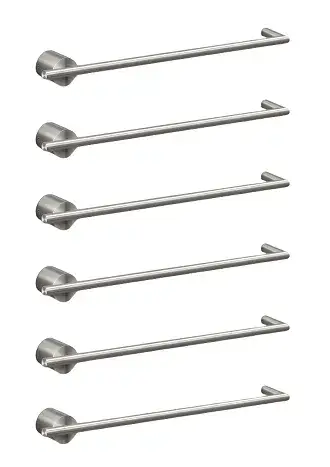 Полотенцесушитель электрический CEA EQUILIBRIO EQB06L = TRS01+SEL01(x6шт.) СТАЛЬ POLISHED