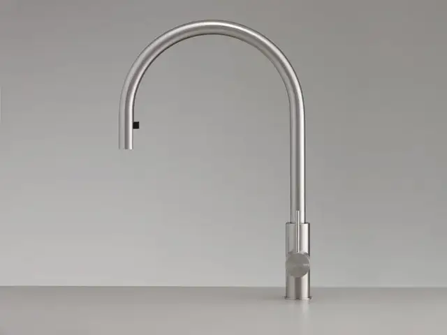 Смеситель для кухни CEA Milo MIL201S сталь матовая