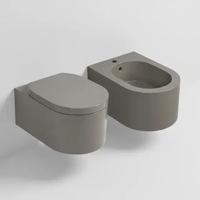 Комплект: унитаз подвесной RIMLESS+биде подвесное Cielo OTIS