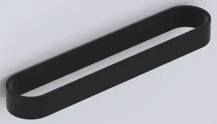 Держатель для полотенец Cielo ACPT30.NM матовый черный