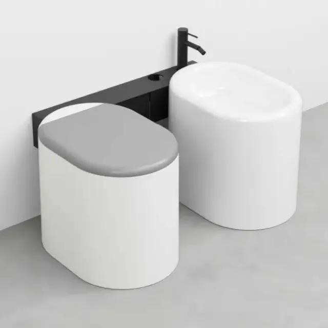 Полка для ванной Cielo ITACA ITMBWDX.NM цвет-матовый черный