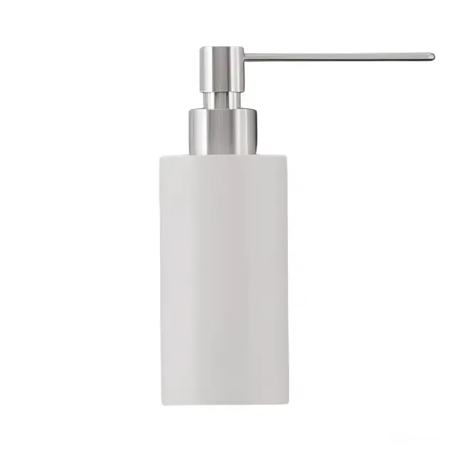 Дозатор CEA Stem DOS06S сталь матовая / Delrin® белый