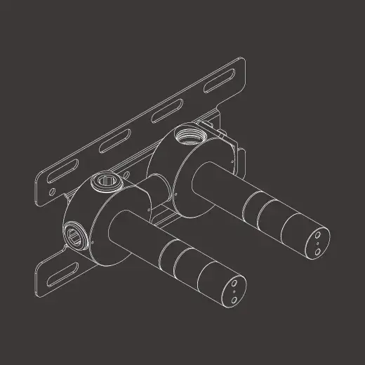 Встраиваемая часть смесителя