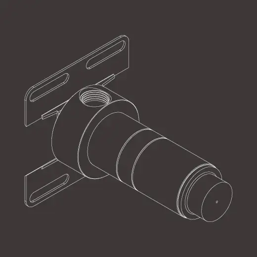 Встраиваемая часть смесителя