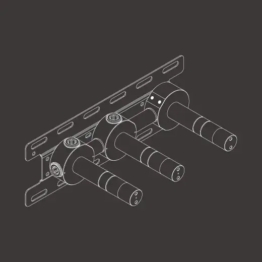 Встраиваемая часть смесителя