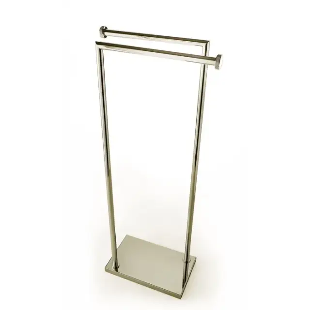 3SC Ribbon Стойка напольная с 2 полотенцедержателями, цвет: Matt Satin Brass RB50LX