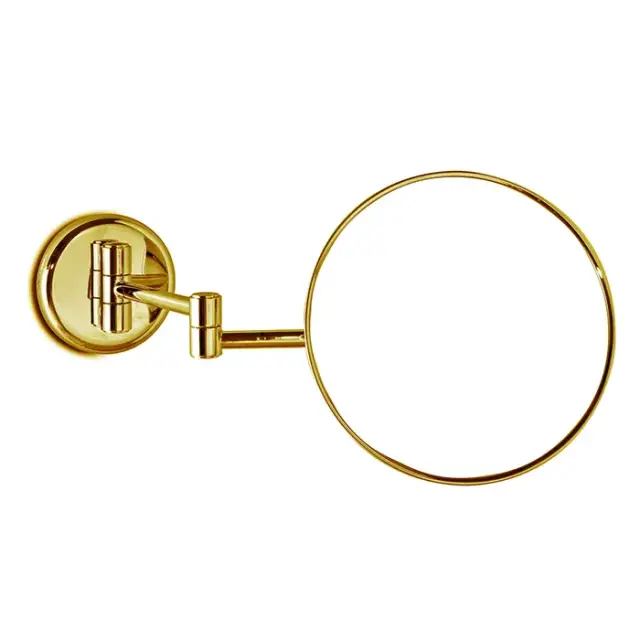 3SC SK Косметическое зеркало подвесное, 3х кратное увеличение, цвет: Polished Gold 24Kt ING06GD