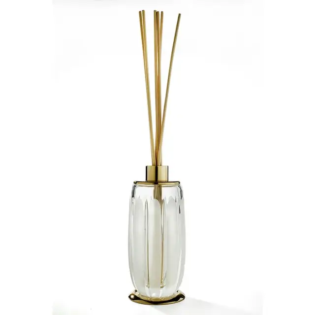 3SC Montblanc Ароматический диффузор, наст., цвет: прозр. хрусталь/золото 24к. глянц. MB01PA1CRGD