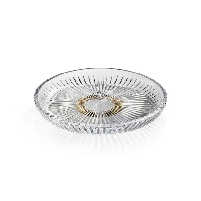 3SC Elegance Лоток универсальный, настольный, цвет прозрачный хрусталь золото opaco EL66ACRGO