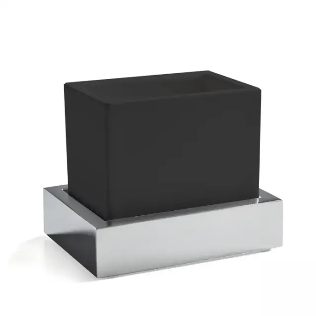 3SC SK 3.0 Стакан для зубных щеток настольный, керамический, цвет: хром SK03ASL.NO