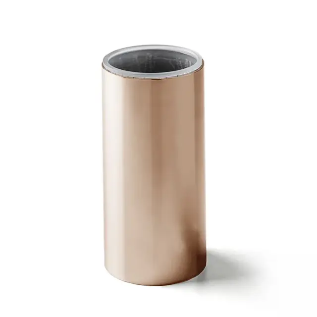 3SC Metal TonDa Стакан для зубных щеток настольный, стеклянный матовый, цвет: oro rosa lucido MET03AGDR