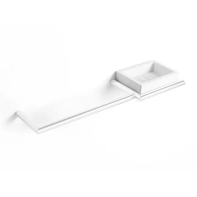 3SC Guy Полотенцедержатель и мыльница справа, подвесной, цвет: белый матовый GU10DXBO