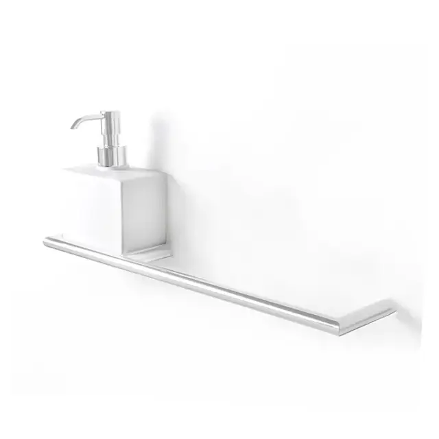 3SC Guy Полотенцедержатель и дозатор слева, подвесной, цвет белый матовый белый матовый GU10DSXBO