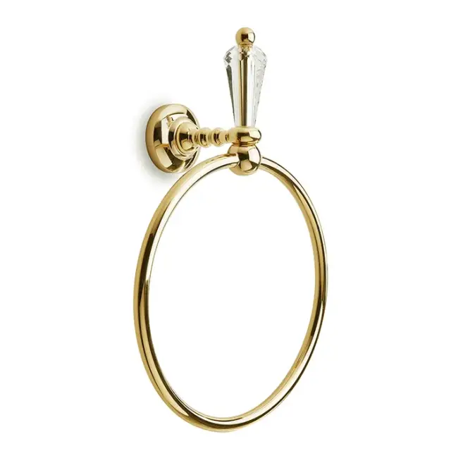 3SC Boheme Полотенцедержатель-кольцо, цвет золото Lucido BO11GD