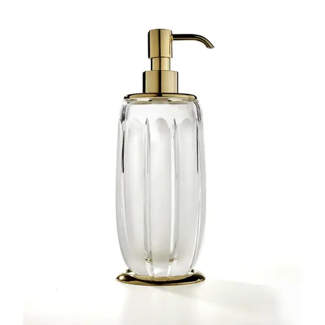 3SC Montblanc Дозатор для жидкого мыла, настольный, стеклянная колба, цвет: золото Lucido MB01DAROGD