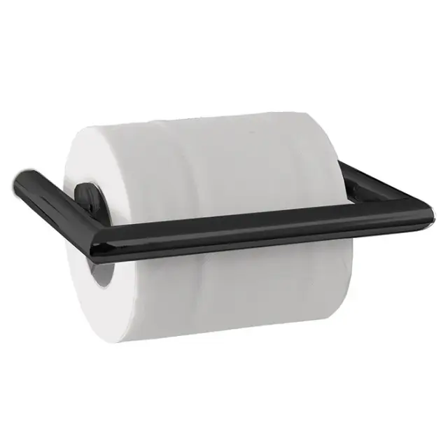 3SC Guy Держатель туалетной бумаги, без крышки, цвет: черный матовый GU06NO