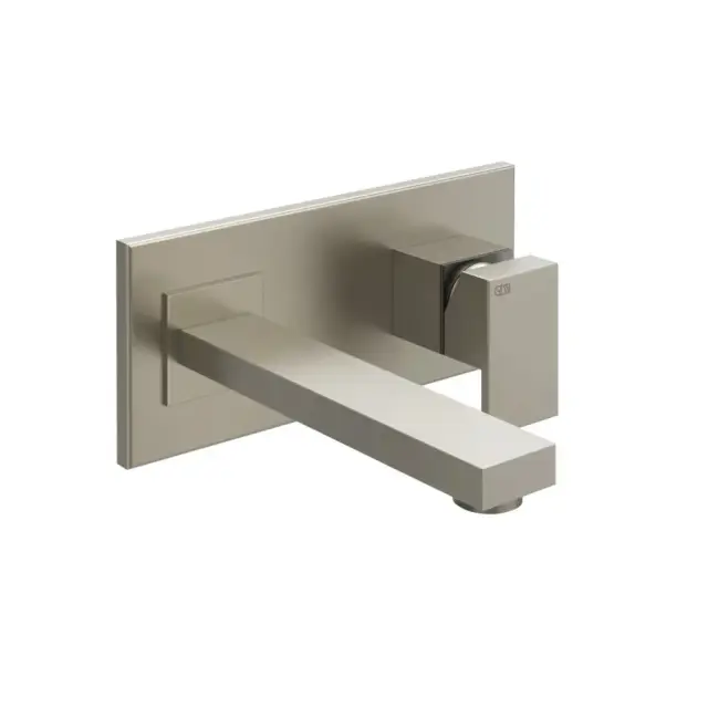 Gessi Rettangolo Встраиваемый однорычажный смеситель, излив 20,6 cм, цвет: finox brushed nickel 44836#149