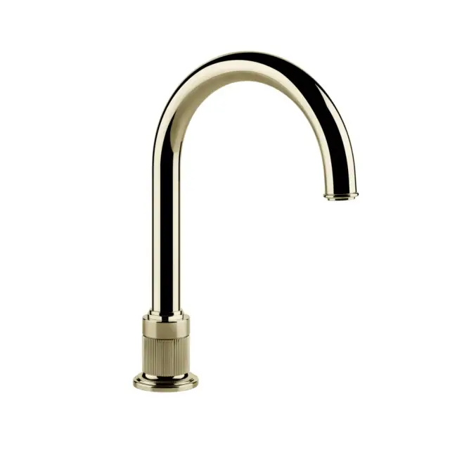 Gessi Venti20 Высокий отдельностоящий излив для раковины, цвет: brass PVD 65025#710