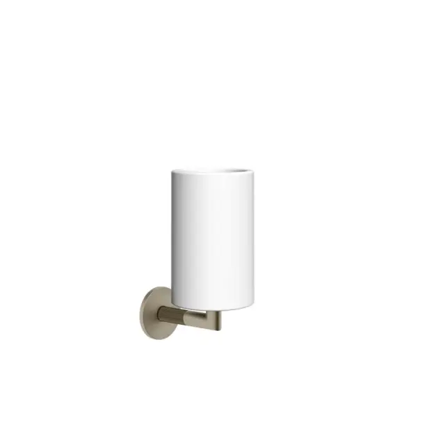 Gessi Ingranaggio Стакан настенный, цвет: finox brushed nickel 63807#149
