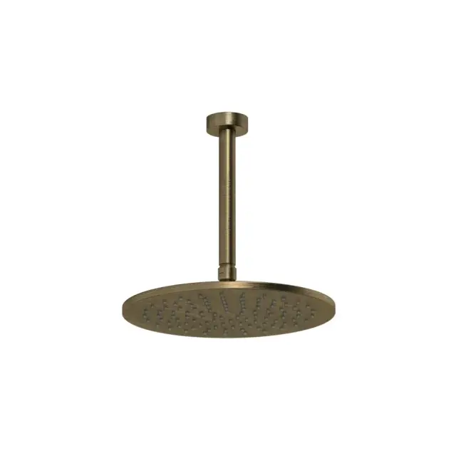 Gessi Душевая головка потолочная, поворотная с шарниром D-25 L-26.1. цвет: antique brass 63352#713