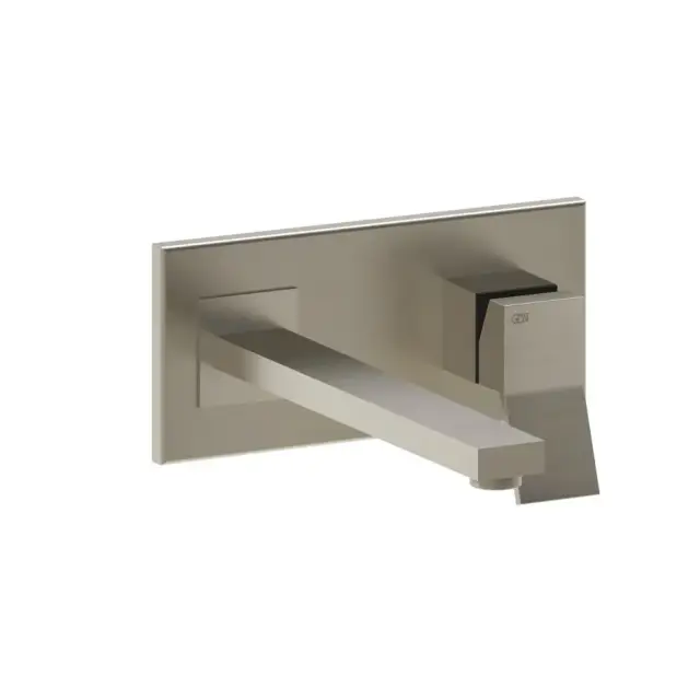 Gessi Rettangolo K Встраиваемый однорычажный cмеситель для раковины, цвет: finox brushed nickel 53088#149