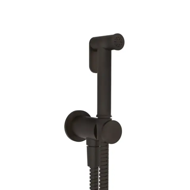 Gessi Гигиенический душ, с выпуском-держателем и шлангом 1.25 м цвет: aged bronze 14331#187