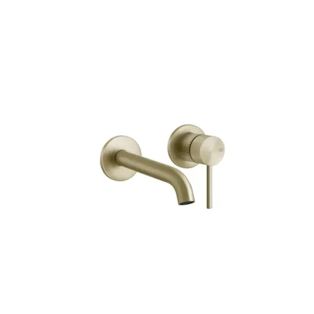 Gessi 316 Meccanica Встраиваемый смеситель для раковины, цвет: brushed brass PVD 54286#727