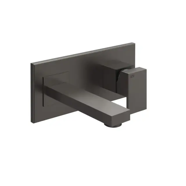 Gessi Rettangolo Встраиваемый однорычажный смеситель, цвет: black metal brushed PVD 44834#707