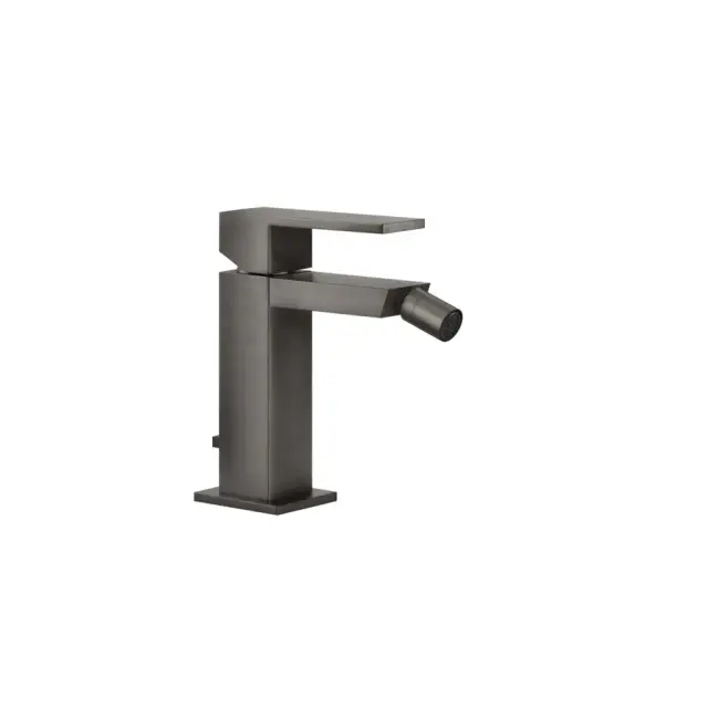 Gessi Rettangolo Смеситель для биде на 1 отверстие, цвет: black metal brushed PVD 20007#707