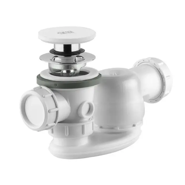 Gessi Автоматический донный клапан для ванны “Stop&Go” крышка из Cristalplant, цвет: chrome RI42029#031