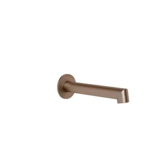 Gessi Ingranaggio Настенный излив для ванны 19,2 см, цвет: copper brushed PVD 63603#708