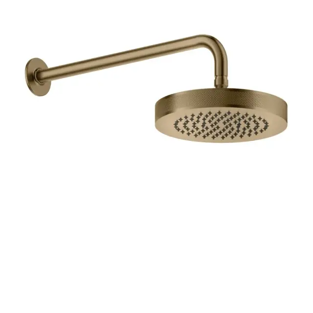 Gessi Inciso Душевая головка для настенного крепления, поворотная, цвет: warm bronze brushed PVD 58185#726