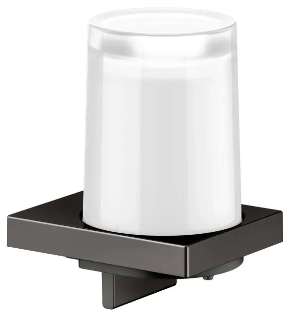 Keuco Edition 11 Дозатор жидкого мыла, подвесной, стеклянная колба, цвет: титан черный 11152 359000