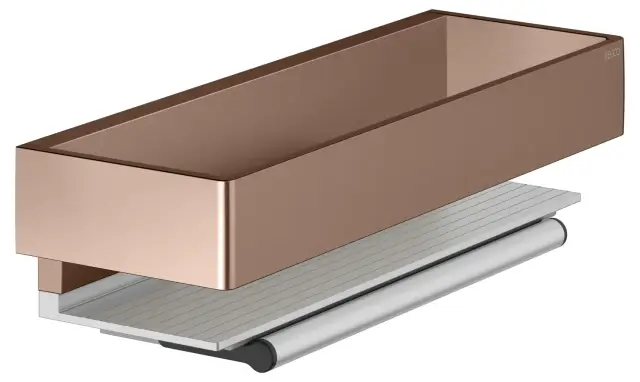 Keuco Edition 11 Корзинка для душа со встроенным стеклоочестителем, подвесная, цвет: красное золото 11159 290000