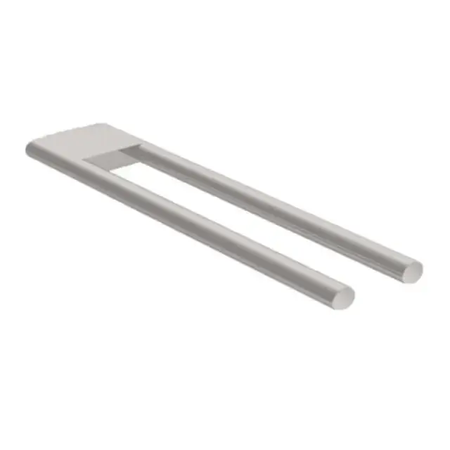 Keuco Edition 400 Полотенцедержатель двойной 45 см, подвесной, цвет: никель 11518 050000