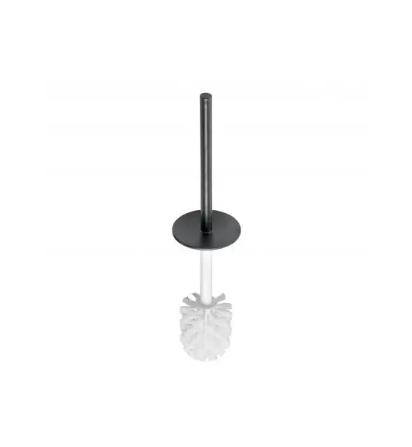 Keuco Edition 400 Ершик для унитаза с ручкой и крышкой, без колбы, цвет: хром черный 11564 134000