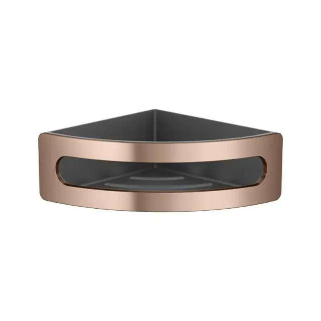 Keuco Elegance Угловая полочка-корзинка для душа, цвет: красное золото 11657 290001