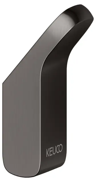 Keuco Collection Moll Крючок для полотенца, подвесной, цвет: титан черный 12715 350000