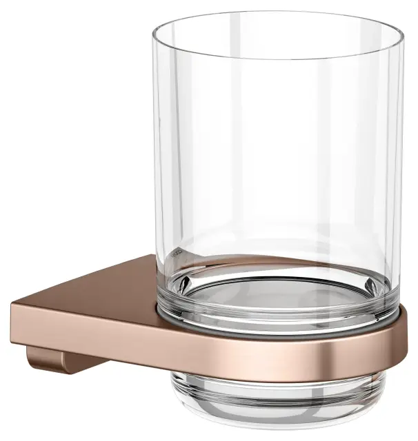 Keuco Collection Moll Держатель стакана, подвесной, в комплекте со стаканом, цвет: красное золото 12750 299000