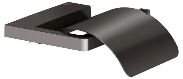 Keuco Collection Moll Держатель туалетной бумаги закрытый, подвесной, цвет: титан черный 12760 350000