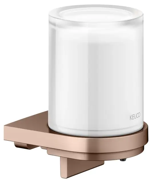 Keuco Collection Moll Дозатор жидкого мыла, подвесной, стеклянная колба, цвет: красное золото 12752 299000