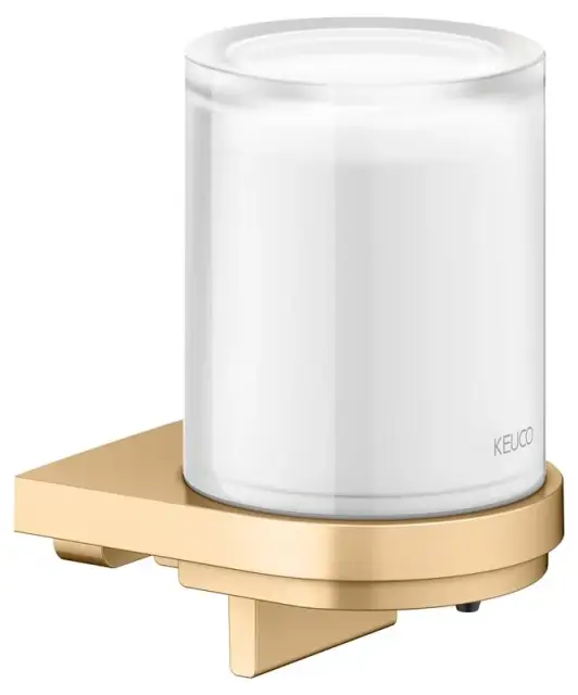 Keuco Collection Moll Дозатор жидкого мыла, подвесной, стеклянная колба, цвет: латунь 12752 259000