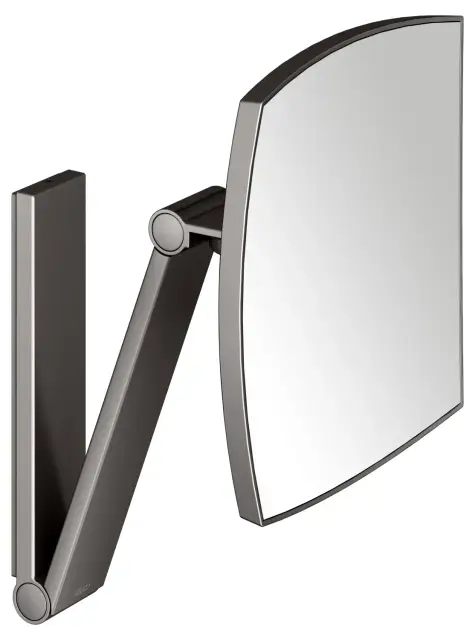 Keuco Kosmetikspiegel Косметическое зеркало подвесное, 5-ти кратное увеличение, цвет: титан черный 17613 350000