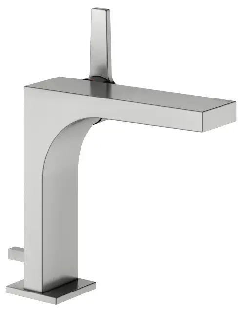 Keuco Edition 11 Смеситель для раковины рычажный 150, с д/к и гарнит. для слива, цвет:нерж. сталь 51102 210000