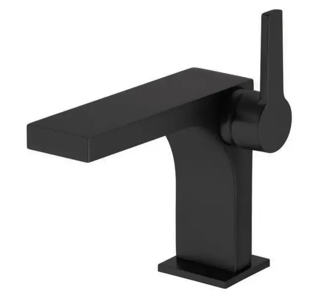 Keuco Edition 11 Смеситель для раковины рычажный 110, без д/к и гарнитура слива, цвет:хром черный 51104 130100