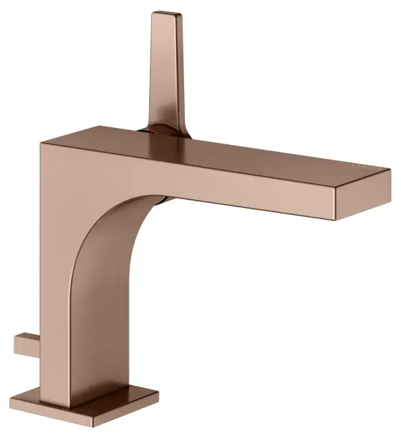 Keuco Edition 11 Смеситель для раковины рычажный 110, с д/к и гарнитуром, цвет: красное золото 51104 290000