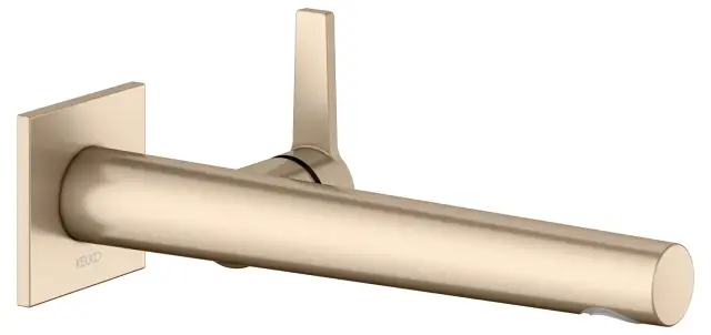 Keuco Edition 11 Смеситель для раковины рычажный, на 1 потреб., излив 26,5 см, встр., цвет:бронза 51116 032302