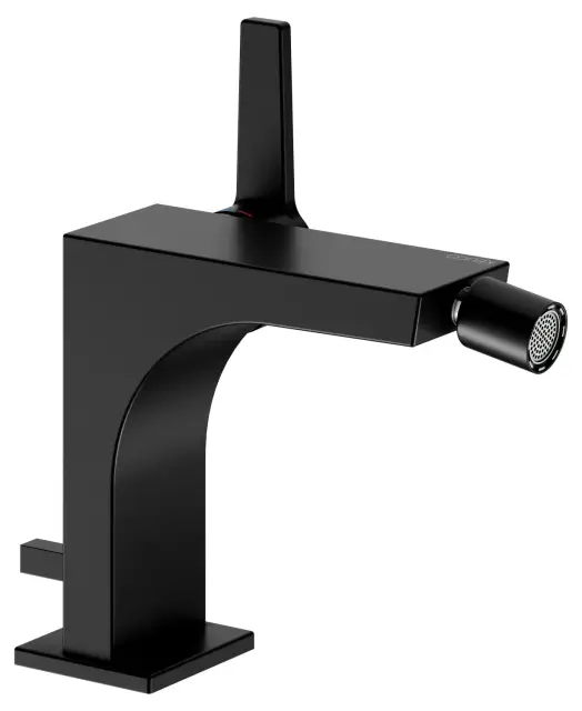 Keuco Edition 11 Смеситель для биде, с донным клапаном G1 1/4, цвет: черный матовый 51109 370000