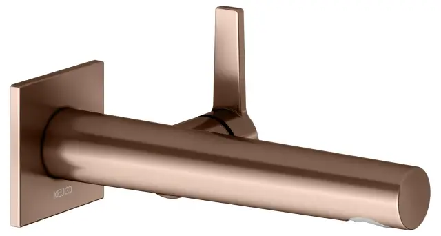 Keuco Edition 11 Смеситель для раковины рычаж., 1 потреб., излив 21,9см, встр., цвет:красное зол. 51116 291302