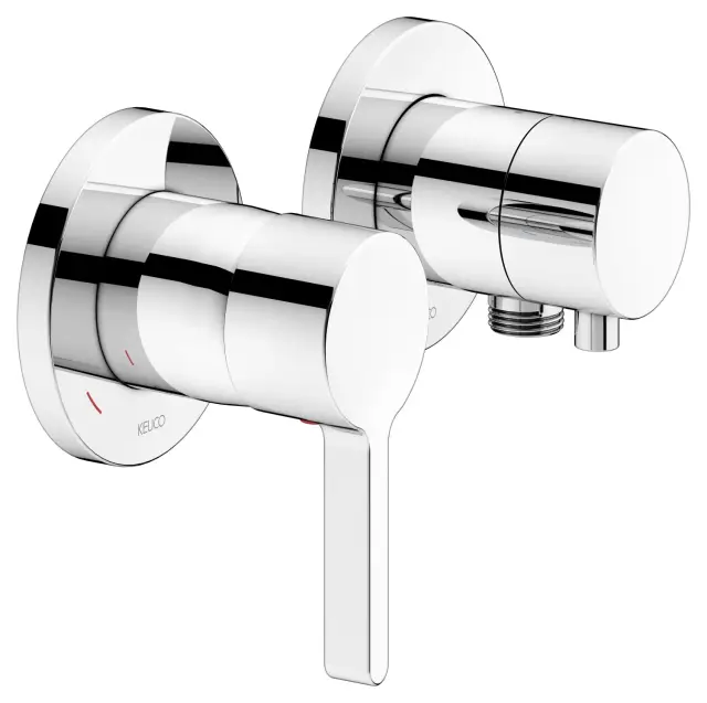 Keuco Edition 400 Смеситель для душа встр., внешняя часть, на 2 потребителя, с переключ., цвет: хром 51551 011121